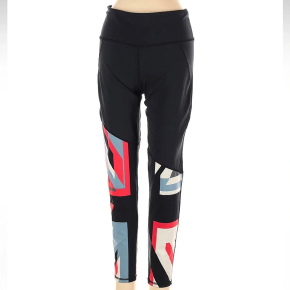 Sweaty Betty The Power Matte Union Jack UK Flag Ankle Leggings Size XS Sporty - Picture 5 of 11